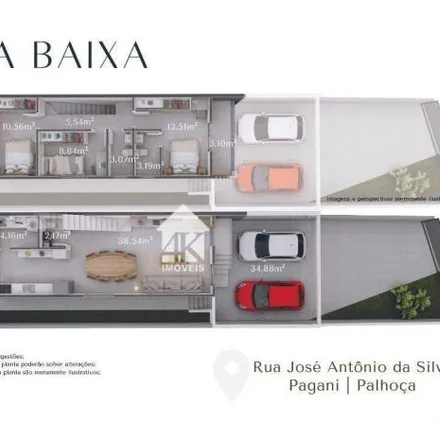 Buy this 3 bed house on Rua José Antônio da Silva in Passa Vinte, Palhoça - SC