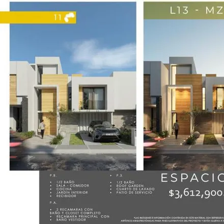 Buy this 3 bed house on unnamed road in Privada Gema Residencial, 42082 Pachuca