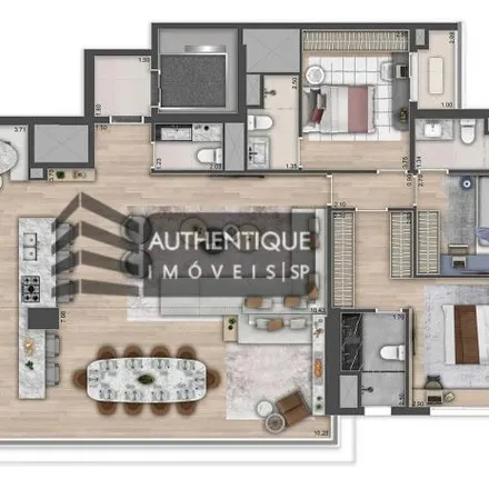 Buy this 4 bed apartment on Rua Michigan in Brooklin Novo, São Paulo - SP