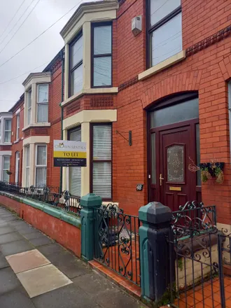 Rent this 4 bed townhouse on Karslake Road in Liverpool, L18 1DS
