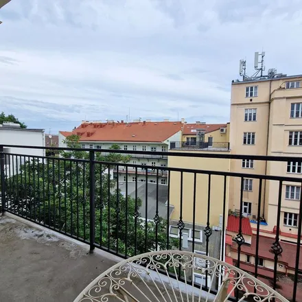 Rent this 1 bed apartment on Kroftova 416/12 in 150 00 Prague, Czechia