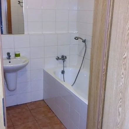Rent this 1 bed apartment on Městská policie Praha 4 in Táborská, 120 00 Prague