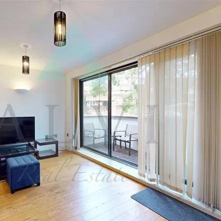 Rent this 1 bed apartment on Fat Face Burgers in 132 Drummond Street, London