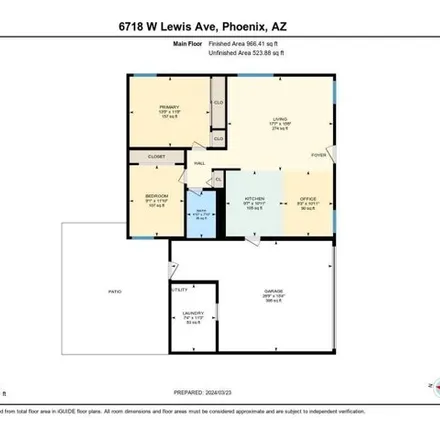 Image 2 - 6718 West Lewis Avenue, Phoenix, AZ 85035, USA - House for sale