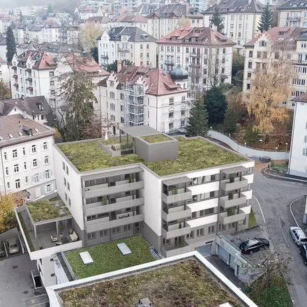 Rent this 4 bed apartment on Hafnerstrasse 8 in 9000 St. Gallen, Switzerland