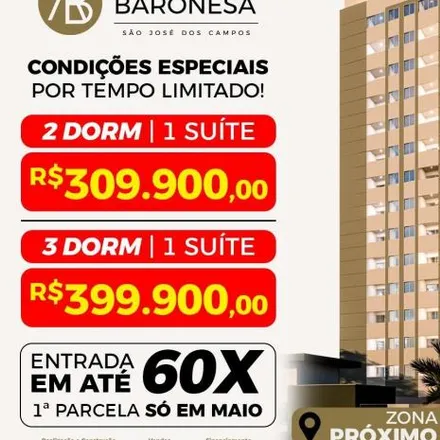 Buy this 2 bed apartment on Rua Benedito Luiz de Medeiros in Jardim Itapuã, São José dos Campos - SP