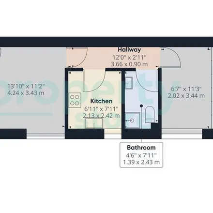 Rent this 1 bed apartment on Burnhead Road in Airdrie, ML6 7LH