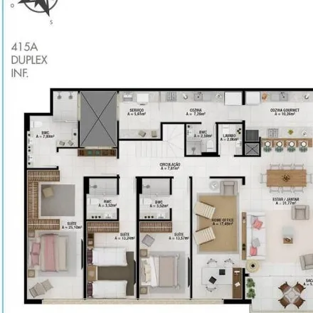 Buy this 5 bed apartment on Rua Jurerê Tradicional in Jurerê, Florianópolis - SC