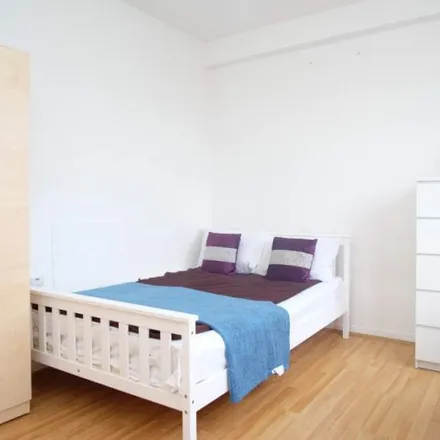 Rent this 3 bed apartment on Hawke House in Mile End Road, London
