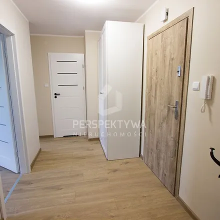 Rent this 2 bed apartment on Szkoła Podstawowa nr 11 im. K. Makuszyńskiego in Spawaczy 3D, 65-119 Zielona Góra