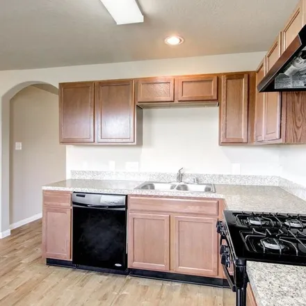 Rent this 4 bed apartment on 5746 South Brenwood Drive in Harris County, TX 77449