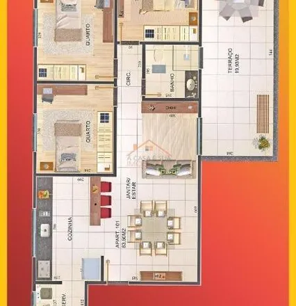 Buy this 2 bed apartment on Rua Orozimbo Moreira in Riacho das Pedras, Contagem - MG
