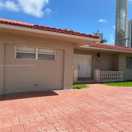Rent this 5 bed house on 215 187th Street in Golden Shores, Sunny Isles Beach