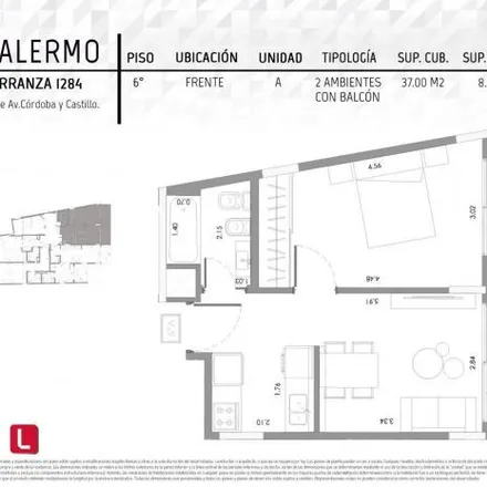 Buy this 1 bed apartment on Ángel Justiniano Carranza 1697 in Palermo, C1414 COV Buenos Aires