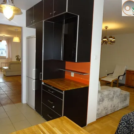 Rent this 3 bed apartment on Parking wielopoziomowy "Centrum" in Leśna, 25-007 Kielce