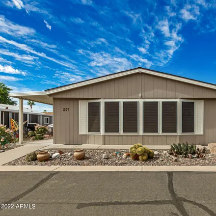 Buy this 2 bed house on 2400 East Baseline Avenue in Apache Junction, AZ 85119