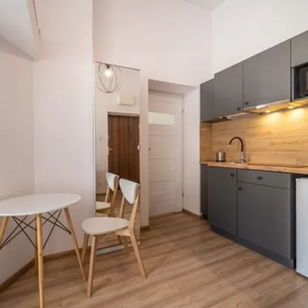 Rent this 1 bed apartment on Romualda Mielczarskiego 15 in 91-067 Łódź, Poland