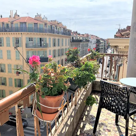 Rent this 3 bed apartment on 48 Avenue Jean Médecin in 06000 Nice, France