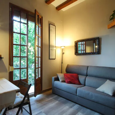 Rent this 1 bed apartment on Carrer del Comte Borrell in 67, 08001 Barcelona