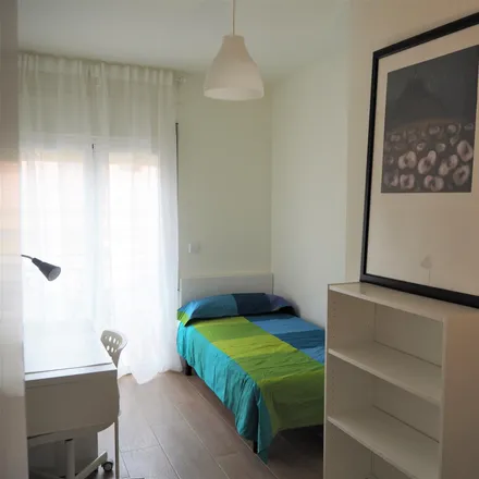 Rent this 4 bed room on Madrid in Parroquia San Roque y Santa María Micaela, Calle del Abolengo