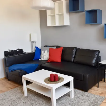 Rent this 1 bed apartment on Tkalcovská 351/3 in 602 00 Brno, Czechia