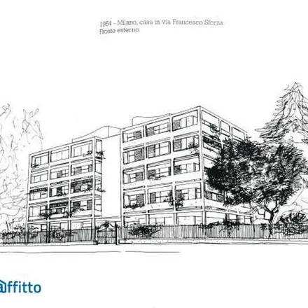 Rent this 2 bed apartment on Via Francesco Sforza 15 in 20122 Milan MI, Italy