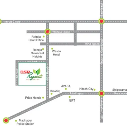Image 7 - unnamed road, Madhapur, Hyderabad - 996544, Telangana, India - Apartment for sale