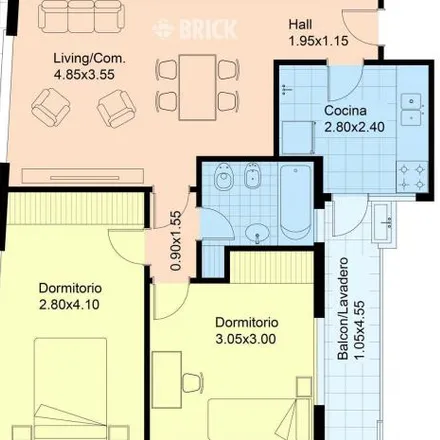 Rent this 2 bed apartment on Virrey Arredondo 2345 in Belgrano, C1426 ABC Buenos Aires