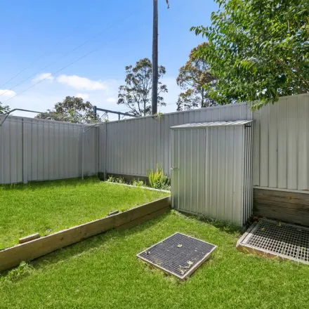 Rent this 3 bed townhouse on Grow Early Learning Centre in Girraween, Targo Road