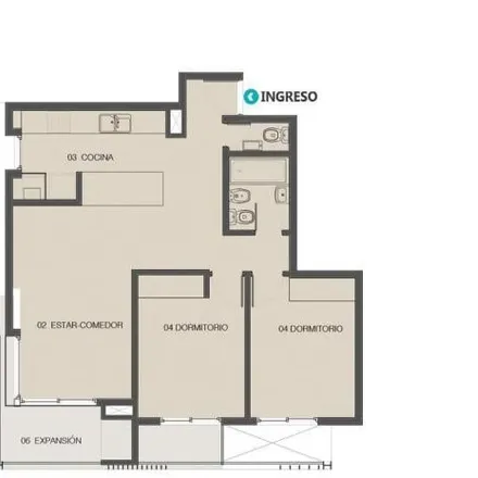 Buy this 2 bed apartment on Avenida Juan José Paso 7774 in Fisherton, Rosario