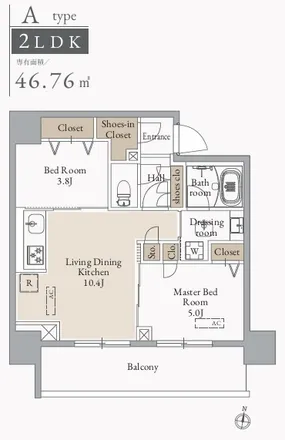 Image 2 - 台東区掲示板, Kuramaebashi-dori, 鳥越, Taito, 111-0054, Japan - Apartment for rent