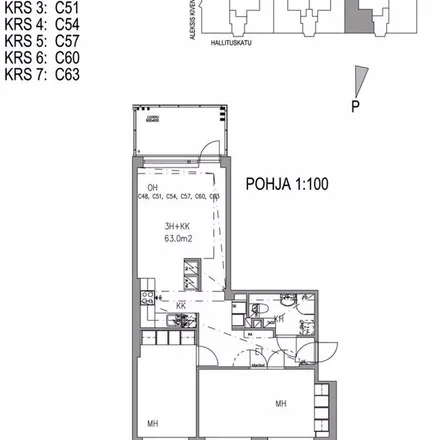 Image 2 - Hallituskatu 7, 33200 Tampere, Finland - Apartment for rent
