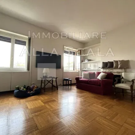Rent this 3 bed apartment on Via San Damiano 6 in 20122 Milan MI, Italy
