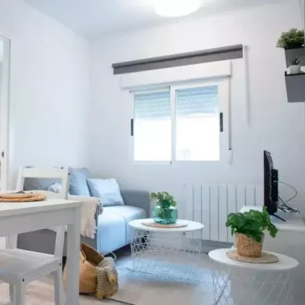 Rent this studio room on Calle de Albox in 28025 Madrid, Spain