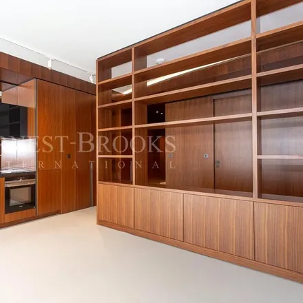 Rent this studio apartment on One Park Drive in 1 Park Drive, London