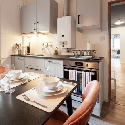 Rent this 1 bed apartment on Emil-Claar-Straße 17 in 60322 Frankfurt, Germany