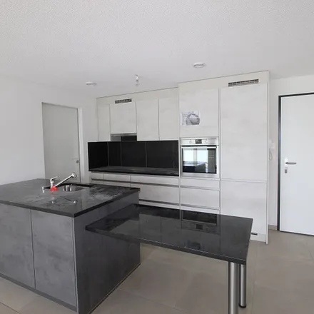 Rent this 4 bed apartment on Rue Rambévaux in 2852 Courtételle, Switzerland