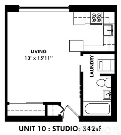 Image 3 - 5536 N Sheridan Rd, Unit studio - Apartment for rent
