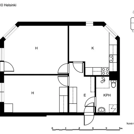 Rent this 2 bed apartment on Ketokivenkaari 6 in 00790 Helsinki, Finland