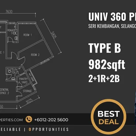 Image 3 - Jalan Raya 2, Seri Serdang, 43300 Subang Jaya, Selangor, Malaysia - Apartment for rent