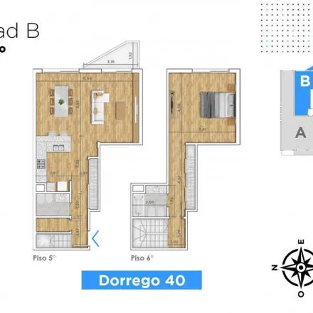 Buy this 1 bed apartment on Seccional 3ª in Manuel Dorrego 161, Rosario Centro