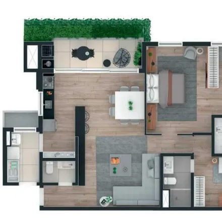 Buy this 2 bed apartment on Rua Mariano Torres 592 in Centro, Curitiba - PR