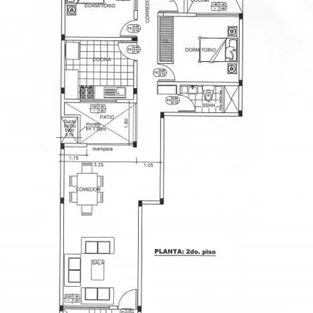 Rent this 3 bed apartment on Calle Los Amancaes in Lima Metropolitan Area 06011, Peru