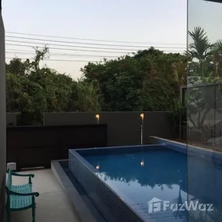 Rent this 3 bed apartment on unnamed road in Maneekraam Jomthongthanee Village, Phuket Province 83230