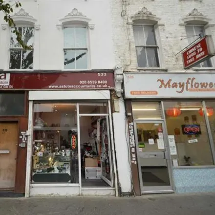 Buy this 1 bed apartment on Lady J's Fashion Boutique in 533 High Road Leytonstone, London
