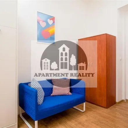 Rent this 1 bed apartment on Čestmírova 217/22 in 140 00 Prague, Czechia