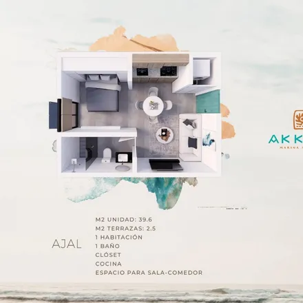 Buy this 1 bed apartment on unnamed road in Marina Mazatlán, 82000 Mazatlán