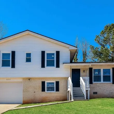 Rent this 3 bed house on 5269 Brittany Trail Southwest in Fulton County, GA 30349