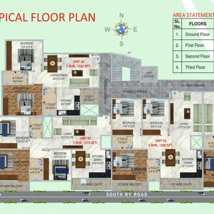Buy this 3 bed apartment on unnamed road in Kumaraswamy Layout, Bengaluru - 560061