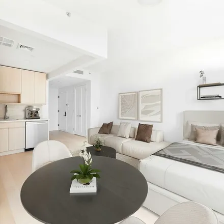 Rent this 1 bed apartment on Jaime Campiz Playground in Marcy Avenue, New York
